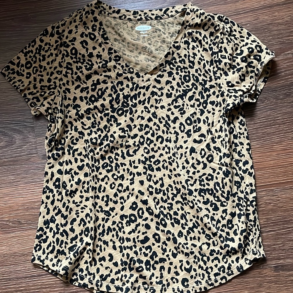 Old Navy Small Leopard Shirt